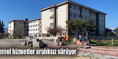 Temel hizmetler aralıksız sürüyor