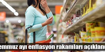 Temmuz ayı enflasyon rakamları açıklandı