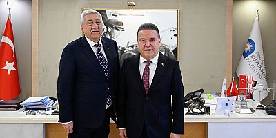 TESK Başkanı Palandöken’den Başkan Böcek’e ziyaret