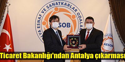 Ticaret Bakanlığı'ndan Antalya çıkarması