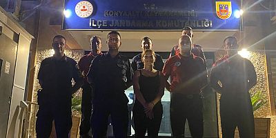 Tırmandığı yerde mahsur kalan şahıs kurtarıldı