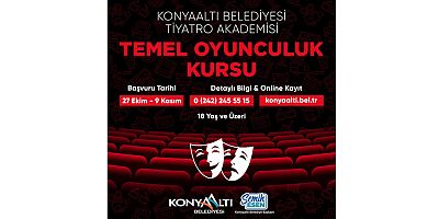 Tiyatro seçmeleri için başvurular başladı