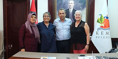 Tiyatro Topluluğu’ndan Başkan Yardımcısı Baytekin’e ziyaret 