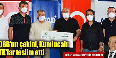 TOBB'dan Yangına 5 Milyon Lira Yardım