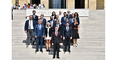 TÖDEB Anıtkabir’i ziyaret etti