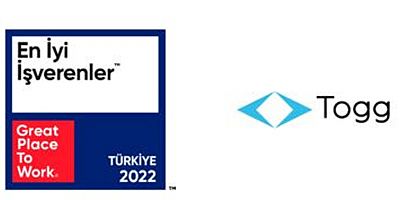 Togg, ‘Türkiye’nin En İyi İşverenleri’ listesinde