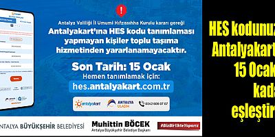 Toplu taşımada HES dönemi