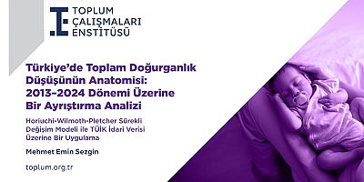 Toplum Çalışmaları Enstitüsü’nden yeni rapor: Türkiye’nin doğurganlık hızında ciddi kırılma yaşanıyor!