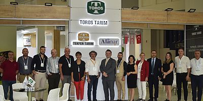 Toros Tarım, tarıma güç veren ürün ve hizmetlerini Interfresh Eurasia Fuarı’nda tanıttı