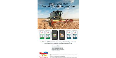 TotalEnergies’den tarıma destek kampanyası