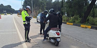 Trafik birimlerinin denetimleri devam ediyor