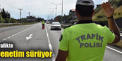 Trafik ekipleri Antalyalı vatandaşların güvenliği için durmadan çalışıyor