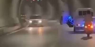 Trafik güvenliğini tehlikeye sokan kamyonet sürücüsüne ceza kesildi