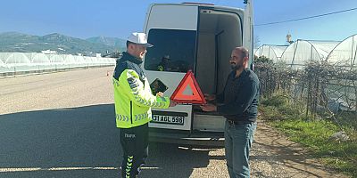 Trafik jandarmasından denetim