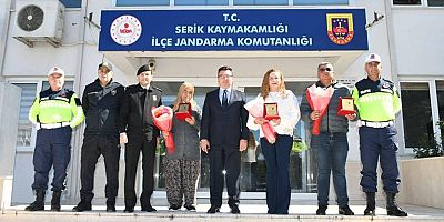 Trafikte Duyarlı Sürücülere Plaket Verildi