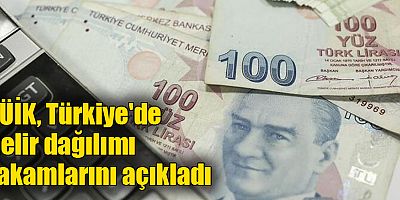 TÜİK Türkiye'de gelir dağılımı rakamlarını açıkladı