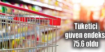 Tüketici güven endeksi 75,6 oldu