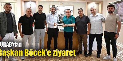 TÜRAB'dan Başkan Muhittin Böcek'e ziyaret
