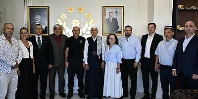Türk Dünyası Antalya Dayanışma Birliği’nden İl Emniyet Müdürü Zaimoğlu'na Ziyaret