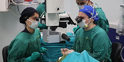 Türk göz hekimleri canlı cerrahide dünyaya öncülük ediyor