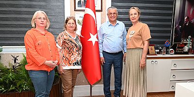 Türk Kadınlar Birliği'nden Başkan Topaloğlu'na ziyaret 