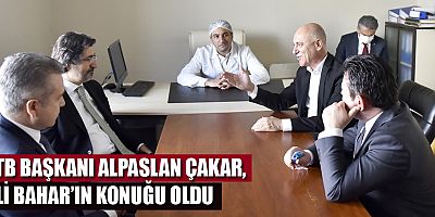 Türkiye Bankalar Birliği Başkanı Ali Bahar'ı ziyaret etti