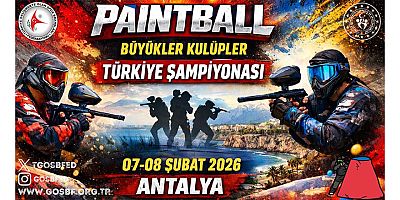 Türkiye Büyükler Kulüpler Paintball Şampiyonası başlıyor