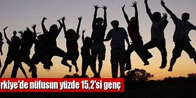 Türkiye'de nüfusun yüzde 15,2'si genç