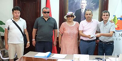 Türkiye Görme Engelliler Derneği Konya Şube Başkanı’ndan Baytekin’e ziyaret 
