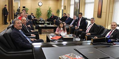 Türkiye İttifakı liderlerinden YSK'ya ziyaret