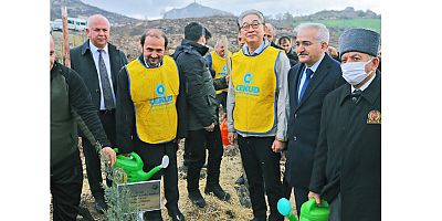 Türkiye - Kore dostluğu 580 bin fidanla kökleşti