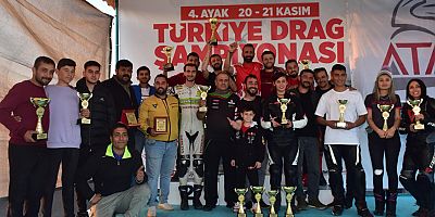 Türkiye Motodrag Şampiyonası Kepez’de yapıldı