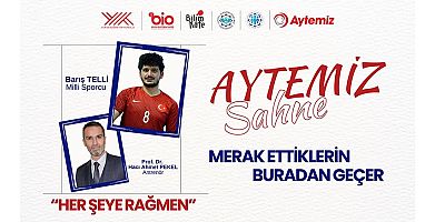 Türkiye'nin gururu Barış Telli ALKÜ'de azmini anlatacak