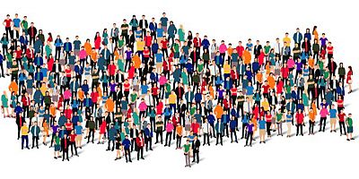 Türkiye nüfusunun %49,98'ini kadınlar, %50,02'sini erkekler oluşturdu