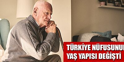 Türkiye nüfusunun yaş yapısı değişti