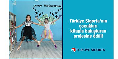 Türkiye Sigorta’nın çocukları kitapla buluşturan projesine ödül