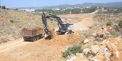 Türkler ve Toslak'ta yeni yol çalışması