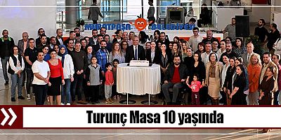 Turunç Masa 10 yaşında