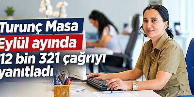 Turunç Masa eylül ayında 12 bin 321 çağrıyı yanıtladı