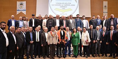 Tütüncü, Antalya Yörük İl Beyliği Töreni’ne katıldı