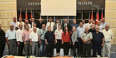 Tütüncü, KKTC muhtarlarını ağırladı