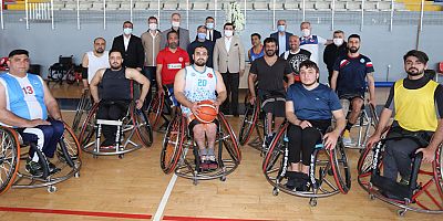 Tütüncü: “Salonumuz engelli sporcularımızın emrinde”