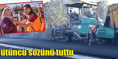 Tütüncü sözünü tuttu