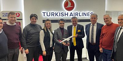 Ukrayna THY Lviv Genel Müdürü Ağırman'a ziyaret