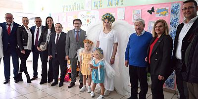 Ukraynalı yetim çocuklar için etkinlik düzenlendi