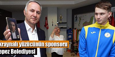 Ukraynalı yüzücünün sponsoru Kepez Belediyesi