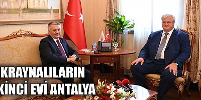 Ukraynalıların ikinci evi Antalya