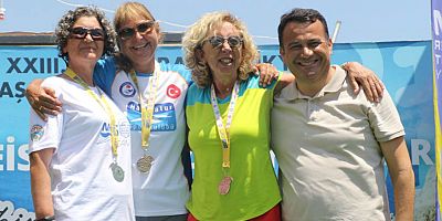 Uluslararası Meis Kaş Yüzme Yarışı ödül töreni düzenlendi