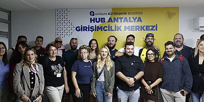 Uluslararası Proje Katılımcıları’ndan HUB Antalya Girişimcilik Merkezi’ne ziyaret 