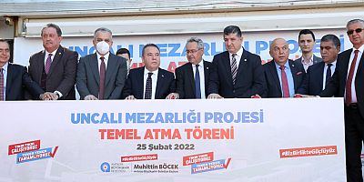 Uncalı Mezarlığı’ndaki idari bina